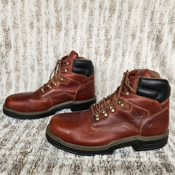 Wolverine "Raider" 6" Work Boot Carbon Toe Brown Leather W02419 | Men's Size 13 - Picture 7 of 15